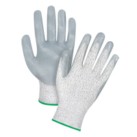 Gants haute performance r&eacute;sistants &agrave; la coupe, Taille Moyen/8, Calibre 13, Rev&ecirc;tement Nitrile, Enveloppe en PEHP, ANSI/ISEA 105 niveau 4/EN 388 niveau 5 Fastek