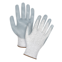 Gants haute performance r&eacute;sistants &agrave; la coupe, Taille Grand/9, Calibre 13, Rev&ecirc;tement Nitrile, Enveloppe en PEHP, ANSI/ISEA 105 niveau 4/EN 388 niveau 5 Fastek