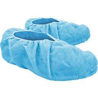 CoverMe Disposable Shoe Covers, Large, Polypropylene, Blue Fastek