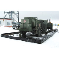 Insta-Berm L-Rod, 748 US gal. Capacity, 10' W x 10' L x 12" H, L-Bracket Fastek