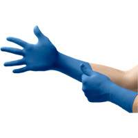 UltraSense&reg; EC Gloves, X-Small, Nitrile, 5-mil, Powder-Free, Blue, Class 2 Fastek