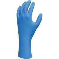 Lightweight Gloves, 7/Small, Nitrile, 9-mil, Powder-Free, Blue Fastek