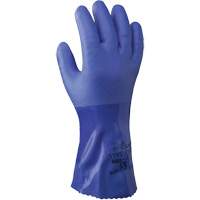 Atlas 660 Triple-Dipped Heavyweight Gloves, Size Small/7, 12" L, PVC, Cotton Inner Lining, 71-mil Fastek