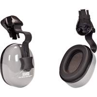 Serre-t&ecirc;te avec contr&ocirc;le du son SH pour les casques de s&eacute;curit&eacute; &agrave; bordure compl&egrave;te, Fixation pour casque, 25 NRR dB Fastek
