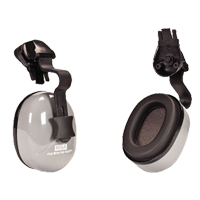 Sound Control SH Full-Brim Hat Earmuff, Cap Mount, 25 NRR dB Fastek