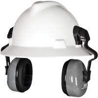 Serre-t&ecirc;te avec contr&ocirc;le du son SH pour les casques de s&eacute;curit&eacute; &agrave; bordure compl&egrave;te, Fixation pour casque, 25 NRR dB Fastek
