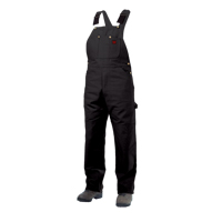Unlined Duck Overalls, Men's, Large, Black Fastek