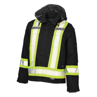 Safety Jacket, Black, Large Fastek