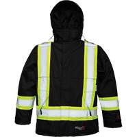 Journeyman Jacket, Polyester/Polyurethane, Black, Small Fastek