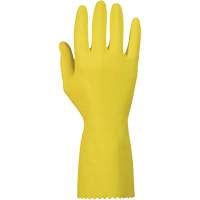 Gants ChemStop, Taille Petit/7, 12" lo, Latex, Doublure en Ouat&eacute;e, 12 mils Fastek