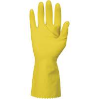 Gants ChemStop, Taille Petit/7, 12" lo, Latex, Doublure en Ouat&eacute;e, 12 mils Fastek