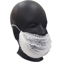 Beard Covers, Polypropylene, White SGI450 | Fastek