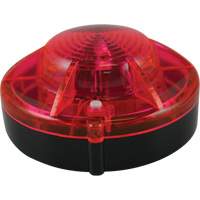 Balise stroboscopique rouge magn&eacute;tique, Plastique Fastek