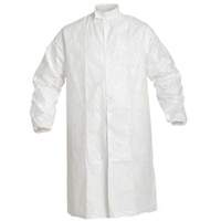 Lab Coat, Tyvek&reg; IsoClean&reg;, White, Small Fastek