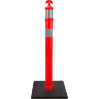 High-Visibility Delineator Post, 42" H, Orange Fastek