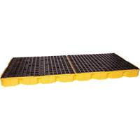 Modular Spill Platform, 121 US gal. Spill Capacity, 51.5" x 103" x 6.5" Fastek