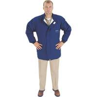Arc Flash Jacket, Medium, Blue, 40 cal/cm² Fastek