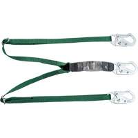 V-Series Lanyard, 6', Snap Hook Center, Snap Hook Leg Ends, Polyester Fastek