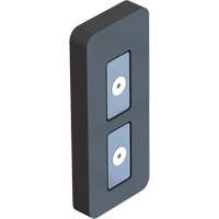 PLUS Head Belt/Ribbon Magnetic End Attachment, Black Fastek