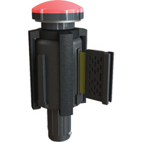 PLUS Barrier System Strobe Light Bracket & Red Strobe Light, Black SGL034 | Fastek