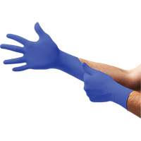 UltraForm&reg; UF-524 Examination Gloves, X-Small, Nitrile, 2.4-mil, Powder-Free, Blue, Class 2 Fastek