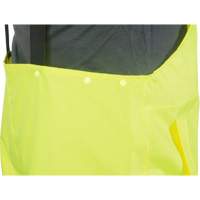 RZ1000 Rain Bib Pants, Polyester, Small, High Visibility Lime-Yellow Fastek