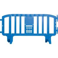 Barricade Movit, Emboîtables, 78" lo x 39" h, Bleu SGN471 | Fastek