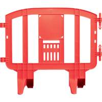 Minit Barricade, Interlocking, 49" L x 39" H, Red SGN478 | Fastek