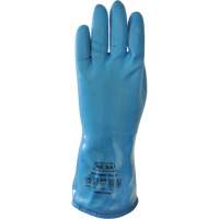 S022 Chemical-Resistant Gloves, Size 8, 11.8" L, PVC, Acrylic Inner Lining, Winter Weight Fastek