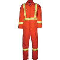 Westex UltraSoft&reg; Unlined Coveralls, Size Medium (Tall), Orange, 8.7 cal/cm² Fastek