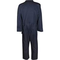 Twill Workwear Deluxe Coveralls, Men's, Navy Blue, Size 36 Fastek