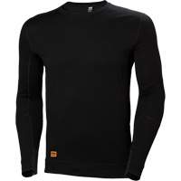 Lifa&reg; Max Moisture-Wicking Crewneck Undershirt, Men's, 2X-Large, Black Fastek
