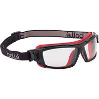 Ultim8 Safety Goggles, Clear Tint, Anti-Fog/Anti-Scratch, Fabric Band SGO576 | Fastek