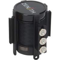 Cassette de ruban magn&eacute;tique pour barri&egrave;re de contr&ocirc;le des foules personnalis&eacute;e, 12', Ruban Noir Fastek