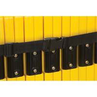 Portable Mobile Barrier, 40" H x 13' L, Yellow SGO660 | Fastek