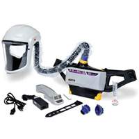 Versaflo Powered Air Purifying Respirator Painter's Kit, Headcover & Faceshield, Lithium-Ion Battery Fastek