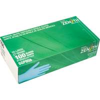 Puncture-Resistant Medical-Grade Disposable Gloves, 2X-Large, Nitrile, 3.5-mil, Powder-Free, Blue, Class 2 Fastek