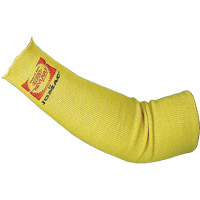 1-Ply Tube Sleeves, Kevlar&reg;, 10", ANSI Level 3/ASTM F-1790, Yellow Fastek