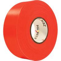 Flagging Tape, 1.1875" W x 164' L, Fluorescent Orange SGQ805 | Fastek