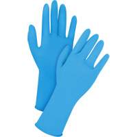Gants jetables en latex, T-Grand, Latex, 14 mils, Sans poudre, Bleu Fastek