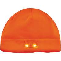 N-Ferno&reg; Skull Cap Beanie Hat with LED Lights, One Size, Black Fastek