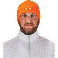 N-Ferno&reg; Skull Cap Beanie Hat with LED Lights, One Size, Black Fastek