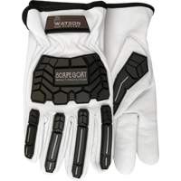 Scape Goat Impact Gloves, X-Small, Goatskin Palm, Slip-On Cuff Fastek