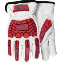 Van Goat Insulated Impact & Cut Resistant Gloves, X-Small, Goatskin Palm, Slip-On Cuff Fastek