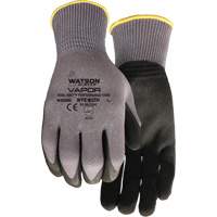 Stealth Vapour Coated Gloves, Small, Foam PVC Coating, 15 Gauge, Nylon Shell Fastek