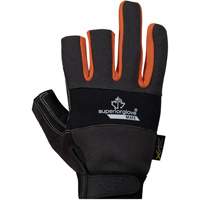 Clutch Gear&reg; Open-Finger Framers Gloves, Synthetic Palm, Size Small Fastek