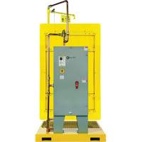 Freeze-Protected Keltech Heater & Safety Shower Skid System, Pedestal SGS363 | Fastek