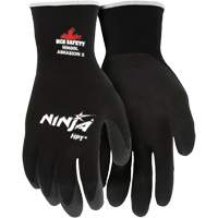 Ninja&reg; Coated Gloves, Large, HPT Coating, 15 Gauge, Nylon Shell Fastek