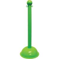 Heavy-Duty Stanchion, 40" High, Green Fastek