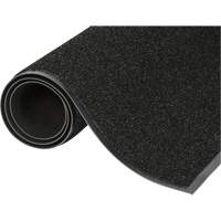 Jasper Entrance Mats, Wiper/Scraper, 2' x 3' x 5/16", Black Fastek